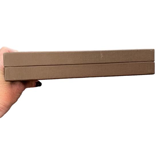 Louis Vuitton Gift Box Small Brown Empty Authentic Storage w/ Tissue Paper READ - Picture 13 of 13